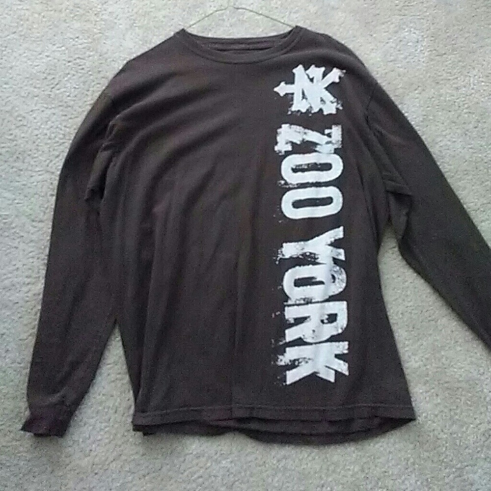 Brown Zoo york long sleeve shirt